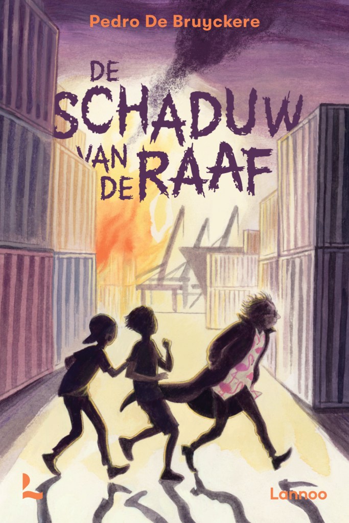 De cover van De Schaduw Van De Raad, het eerste boek van Pedro De Bruyckere